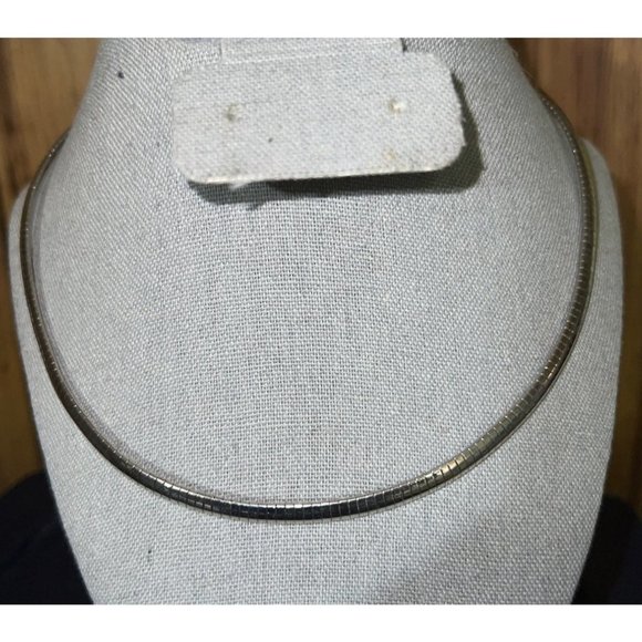 Vintage Silver Snake Chain -- 18" - Picture 1 of 6